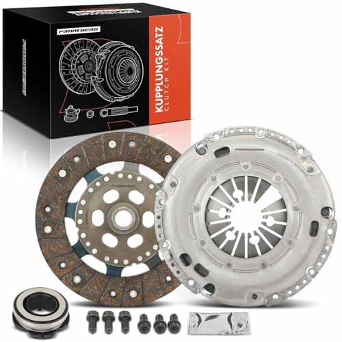 Image of Frankberg Clutch Kit Compatible with A3 8P1 2003-2010 Altea 5P1 2004-2009 Octavi.a II 1Z3 2004-2010 Golf Plus 521 5M1 2005-2009 Passa.t 3C2 2005-2010 Replace# 02A141165A