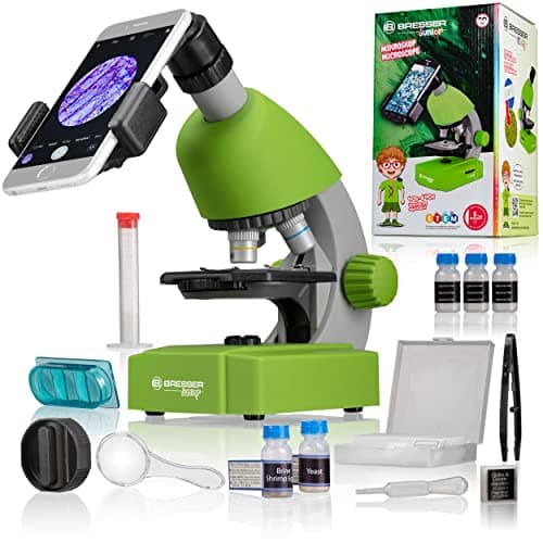 Image of Bresser Junior Microscope 40-640x - Green