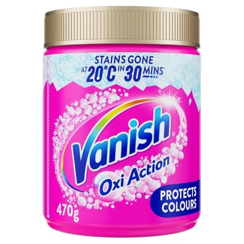 Image of Vanish Oxi Action Stain Remover Powder 450g - Effective Stain Removal for Whites and Colours