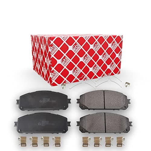 Image of febi bilstein 170624 Brake Pad Set with fastening material, 1 unit