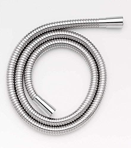 Image of Croydex Stainless Steel Shower Hose, 1.5m | Universal Connection Fits All Power & Electric Showers, Handshowers, Bath & Wall Taps & Mixers | Reinforced, Corrosion-Proof & Leakproof Hose + 2 Washers