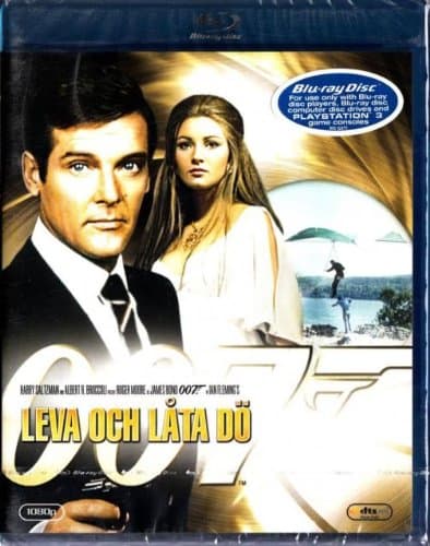 Image of Live And Let Die 007 James Bond (Blu-ray 2008) Region Free Swedish Import