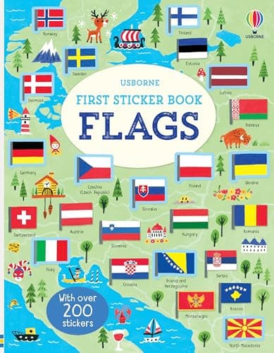 Image of First Sticker Book Flags (First Sticker Books)