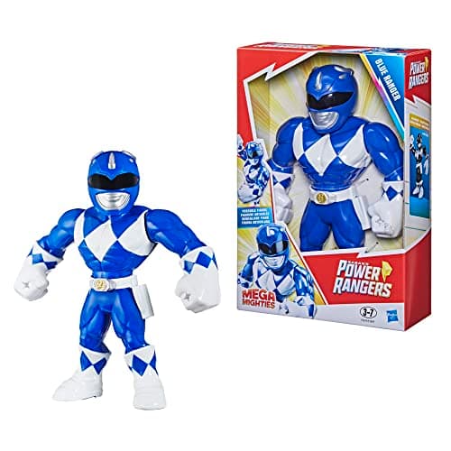Image of Power Rangers Playskool Mega Mighties - Blue Ranger
