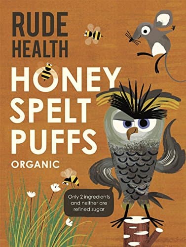 Image of Rude Health Foods | Honey Puffed Spelt | 4 x 175g
