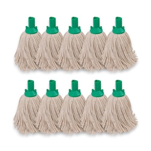 Image of Robert Scott Traditional PY Exel Socket Mop 200g Pack of 10 Green