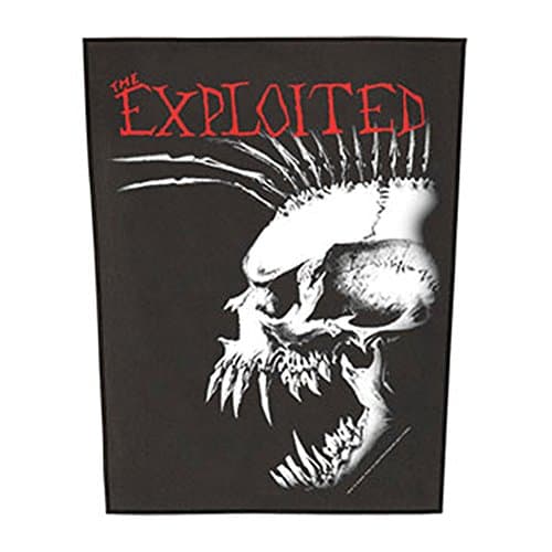 Image of Exploited - Backpatch Bastard Skull (in 23,5 cm x 20 cm)