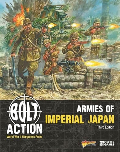 Image of Wargames Delivered - Warlord Games Bolt Action: Armies of Imperial Japan - Guide for Bolt Action Third Edition Miniature War Games and Strategy Games Hobbyists