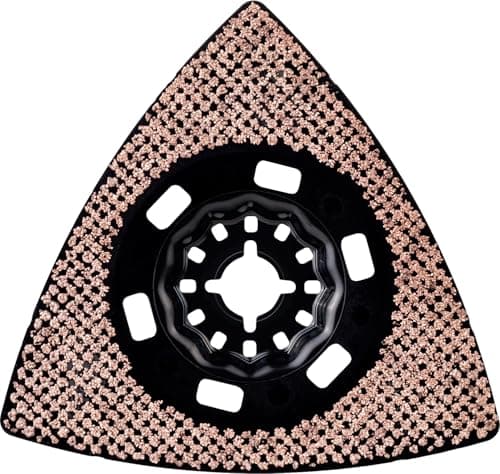 Image of Bosch 1x Expert AVZ 90 RT6 Sanding Plates (for Fibre Plastics GFK, CFK, Paint on Wood, Ø 90 mm, Grit 60, Professional Accessory Multitool)