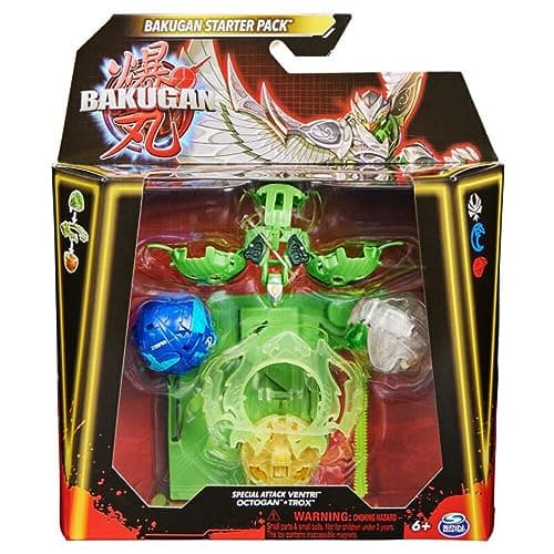 Image of Bakugan - Special Attack Ventri w/Octogan & Trox