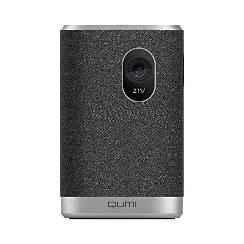 Image of Vivitek Qumi Z1V, compact projector, with Bluetooth speaker, LED, WiFi, integrated battery, 250 lumens, 854x480 pixels, up to 75“ diagonal, HDMI, USB, microSD slot