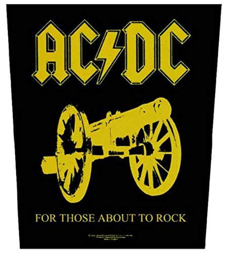 Image of AC/DC For Those About To Rock Backpatch