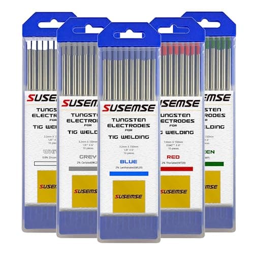 Image of TIG Welding Tungsten Electrode 10-PK Gray (2% Ceriated,040",1.0mm*150mm) SUSEMSE