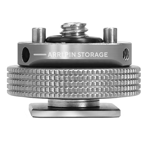 Image of KONDOR BLUE Cold Shoe ARRI Mount Adapter | Space Gray