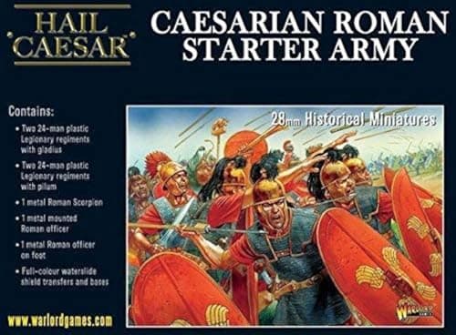 Image of Warlord Games Caesarian Roman Starter Army for Hail Caesar