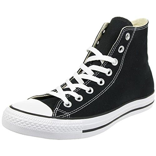 Image of Converse All Star Hi Trainers Black Canvas - 6.5 UK