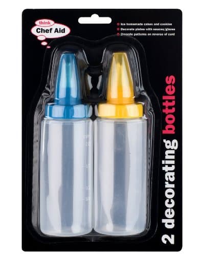 Image of Chef Aid Plastic Decorating Bottles, 2 Piece Set