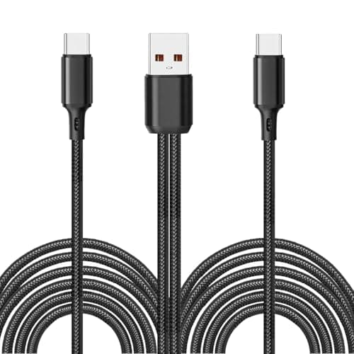 Image of UCEC 2M USB Cable A to C, Dual USB C Cable Charging Splitter 1 to 2, USB A to USB C Splitter, Dual Head Type C Multi Charging Splitter