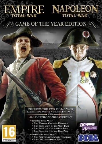Image of Empire and Napoleon Total War Collection - Game Of The Year PC DVD