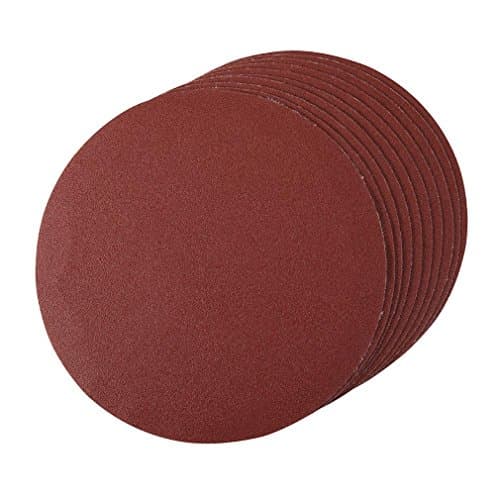 Image of Silverline Hook & Loop Discs 180mm 120 Grit Pack of 10 (427660)