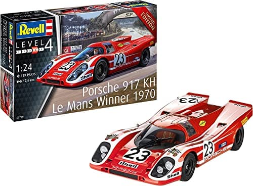 Image of Revell 07709 Porsche 917K Le Mans Winner 1970 1:24 Scale Model Kit