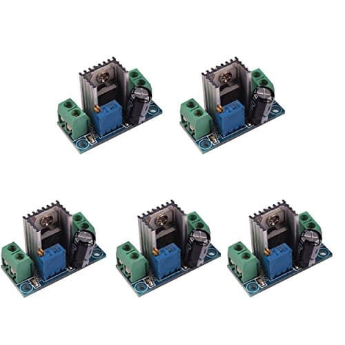 Image of DollaTek LM317 Adjustable DC to DC Step Down Power Supply Buck Converter Module 4.2V-40V to 1.2 V-37V - 5pcs