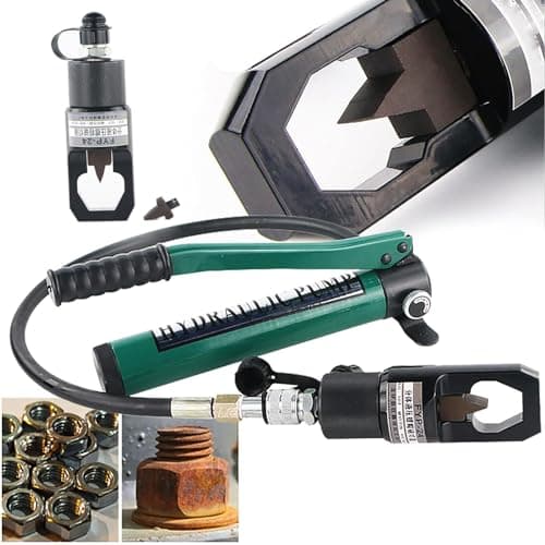 Image of Nut Splitter Tool with Hand Pump, 12 Ton / 16 Ton Capacity, 17 / 20mm Travel for Removing Rusty and Seized Nuts, Heavy Duty Hydraulic Design