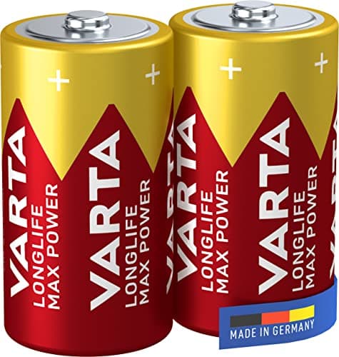 Image of VARTA Longlife Max Power C Baby LR14 (2-pack) Alkaline Batteries – Made in Germany – ideal for toys and everyday devices