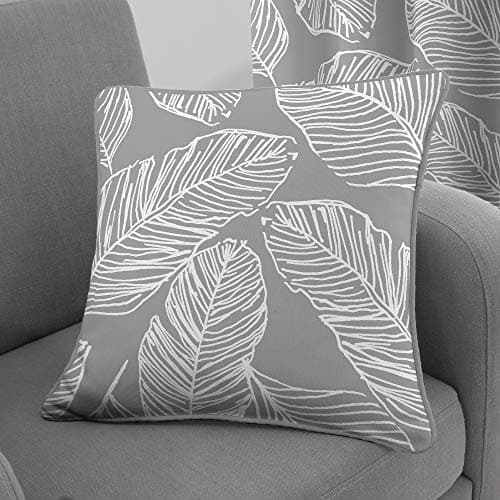 Image of Fusion - Matteo - 100% Cotton Cushion Cover - 43 x 43cm in Grey