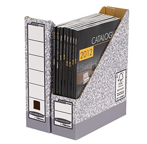 Image of Fellowes A4 Bankers Box Magazine File (Pack of 10)