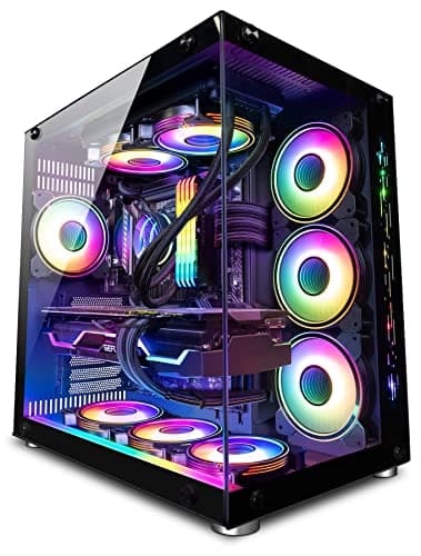 Image of Vibox SG VII-245 Gaming PC • Intel Core i7 12700KF 12-Core • Radeon RX 9070 XT 16GB • 32GB RAM • 1TB SSD • Windows 11 • WiFi