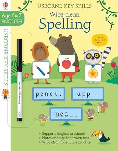 Image of Wipe-clean Spelling 6-7 (Key Skills)