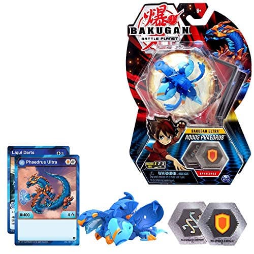 Image of BAKUGAN Ultra Ball Selection Spinmaster | Battle Brawlers Playsets, Bakugan:Aquos Phaedrus