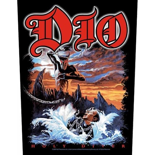 Image of Dio Holy Diver Back Patch One Size