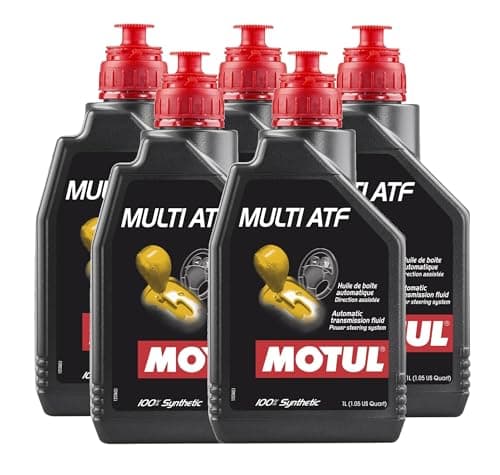 Image of Motul Multi ATF Automatic Transmission Fluid BMW Merc Ford Toyota 105784 - Transmission Oil Auto Gearbox-Dct-Cvt (5 L)