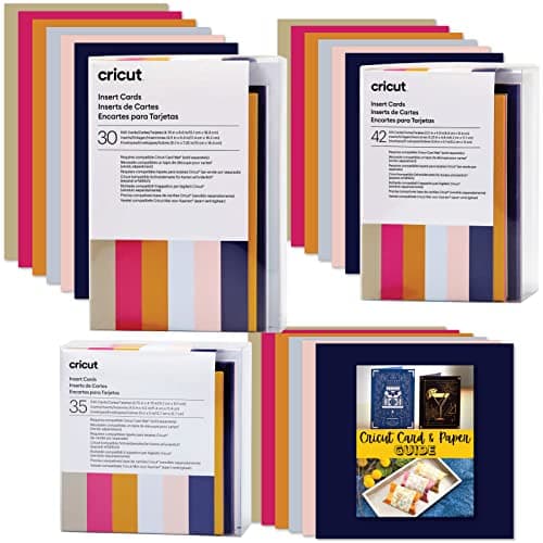 Image of Cricut Insert Cards Sensei Sampler | R10 42 Count | R40 30 Count | S40 35 Count
