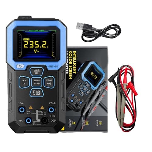 Image of EaseSunny Digital Multimeter DMT-99 Intelligent, High-Precision Auto-Ranging Anti-Burn Tool, Professional Electrical Testing Instrument