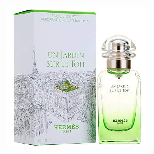 Image of Hermes Unisex Un Jardin Vaporizador HERMES PARIS A GARDEN SUR LE TOIT EAU DE TOILETTE 50ML VAPORIZER, Black, Est ndar UK