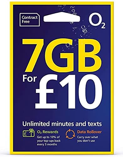 Image of OFFICIAL O2 SIMPLE PAY AS YOU GO 02 SIM CARD STANDARD/MICRO/NANO CALLS &TEXTS