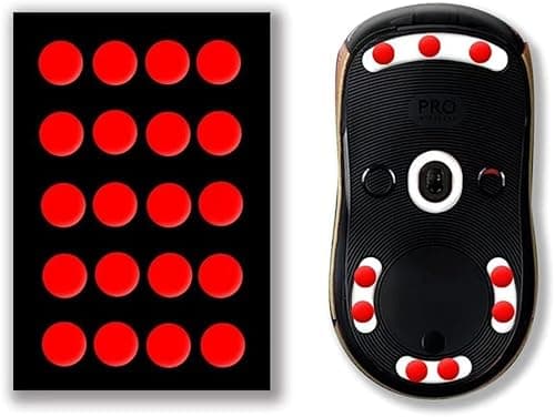 Image of X-Raypad Jade Speed Mouse Skates Series 2 sets (Obsidian)