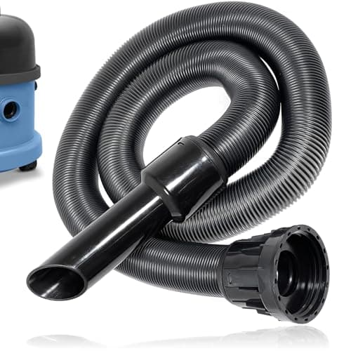 Image of SPARES2GO 6m Extra Long Hose for Numatic Charles CVC370 Wet & Dry Vacuum Cleaner (6 metres)