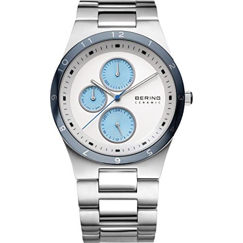 Image of BERING Men Analog Quartz ceramic collection Watch with stainless steel Strap and Sapphire Crystal 32339-707