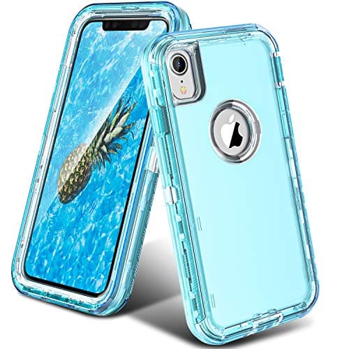 Image of ORIbox Case Compatible with iPhone XR Case, Heavy Duty Shockproof Anti-Fall clear case
