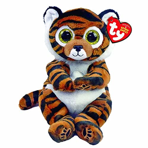 Image of TY Toys Beanie Babies Tiger Clawdia - 15 CM, Brown,2009124