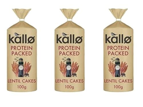 Image of Protein Packed Lentil Cakes, 3 x 100g, Vegetarian, Vegan, Coeliac Friendly,Our product does not intentionally contain animal based ingredients, but due to the use of milk at the manufacturing site the