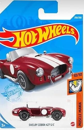 Image of Hot Wheels Shelby Cobra 427 S/C, Muscle Mania 10/10