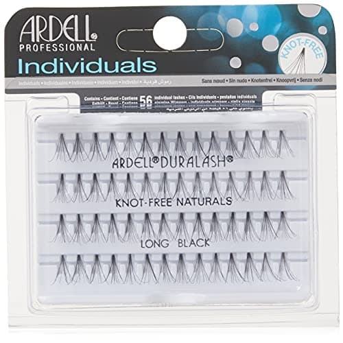 Image of Ardell False Lashes Duralash Individual Naturals, Knot-Free Long Black