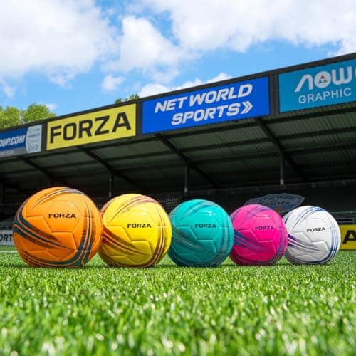 Image of FORZA Footballs - Match, Training, Astro, Garden And Futsal Balls - Expertly Manufactured Footballs [Net World Sports] (FORZA Training Ball [2018], Size 3 (Kids))