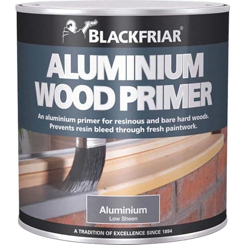 Image of Blackfriar BKFWPA250 Wood Primer, 250 ml, Aluminium