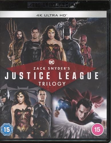 Image of Zack Snyder's Justice League Trilogy [4K Ultra HD] [2021] [Blu-ray] [Region Free]